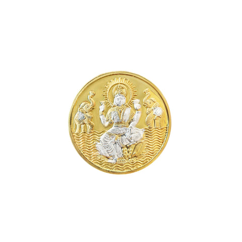 92.5 Sterling Silver Coin - Lakshmi